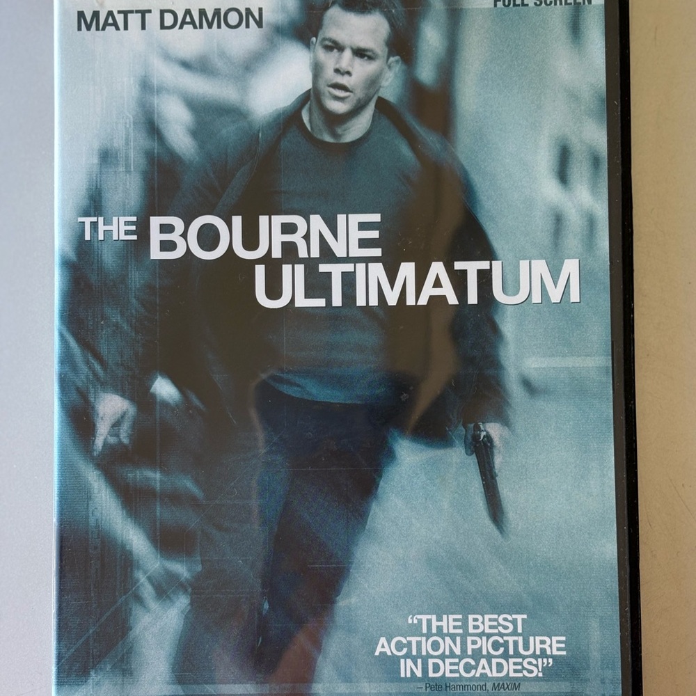 The Bourne Ultimatum DVD